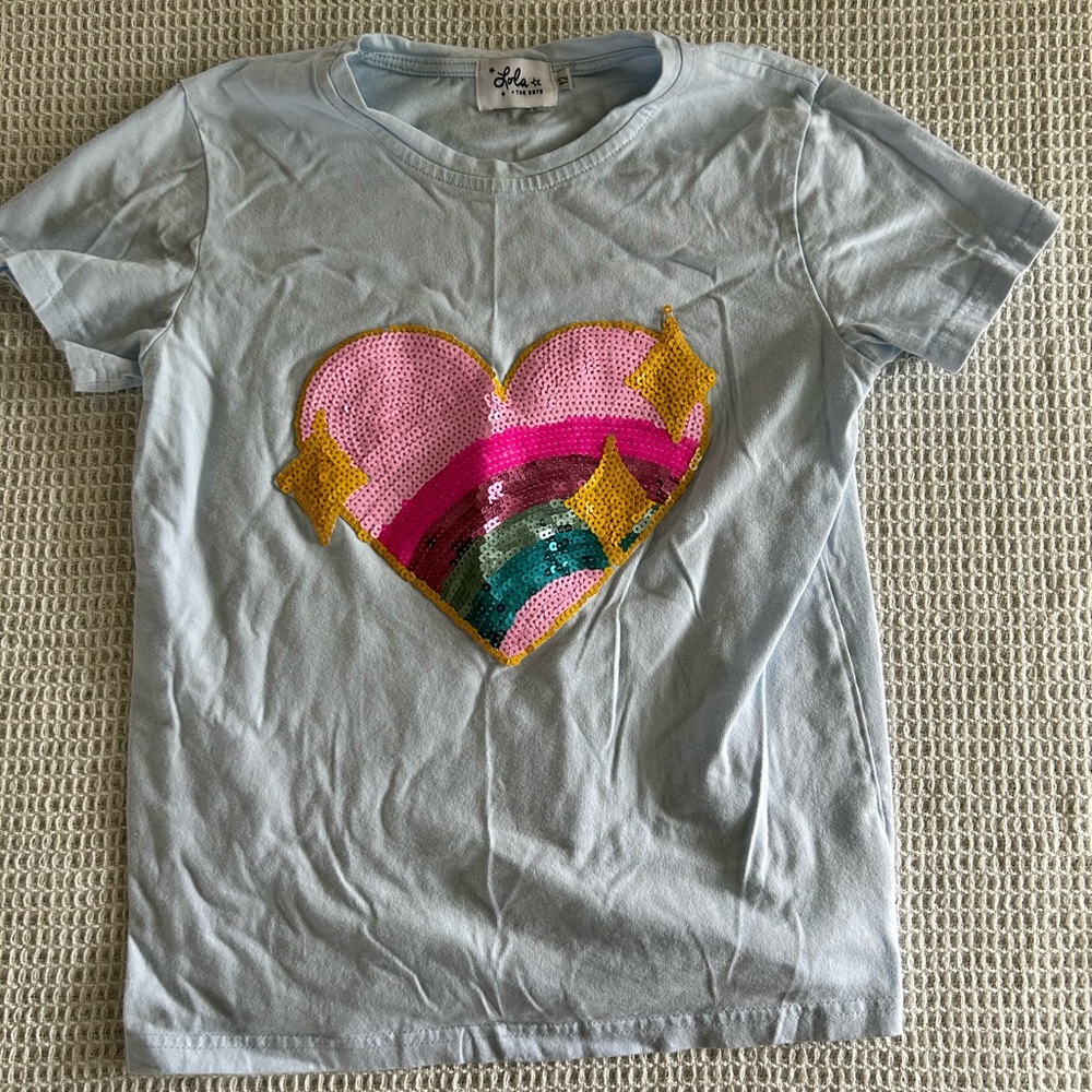 Girls Lola & the Boys tee size 12